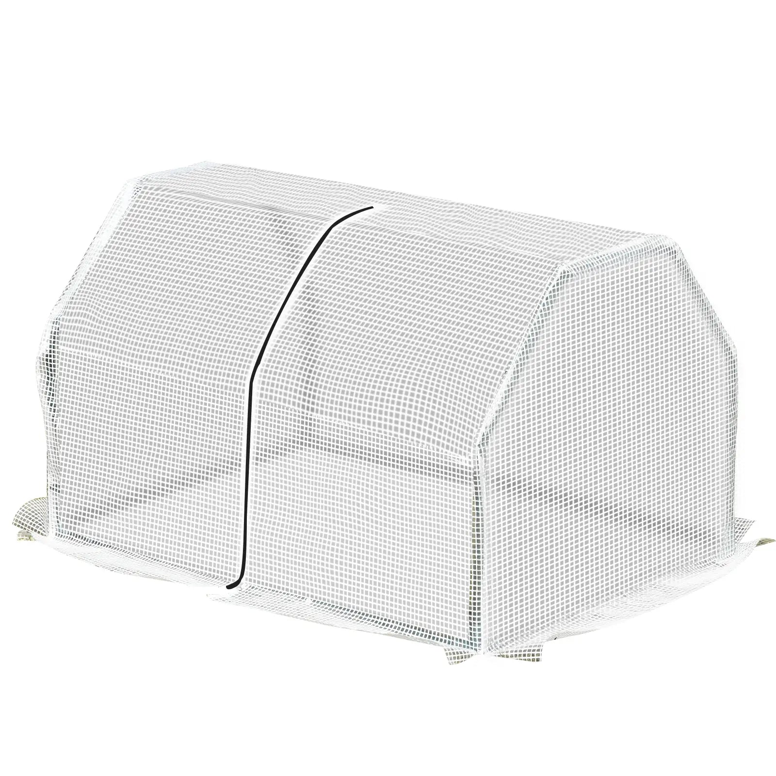 39" x 28" x 24" Portable Mini Greenhouse, PE Grow House, Zipper Door, Steel Frame Mini Greenhouses at Gallery Canada