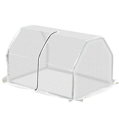 39" x 28" x 24" Portable Mini Greenhouse, PE Grow House, Zipper Door, Steel Frame Mini Greenhouses at Gallery Canada