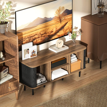 TV Stand for 55 Inches, Storage Shelves, Cabinets, Black TV Stands at Gallery Canada