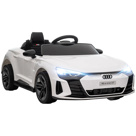 Remote Control Ride On Car, 12V Electric Toy for Kids, White Electric Toy Cars White, Black at Gallery Canada