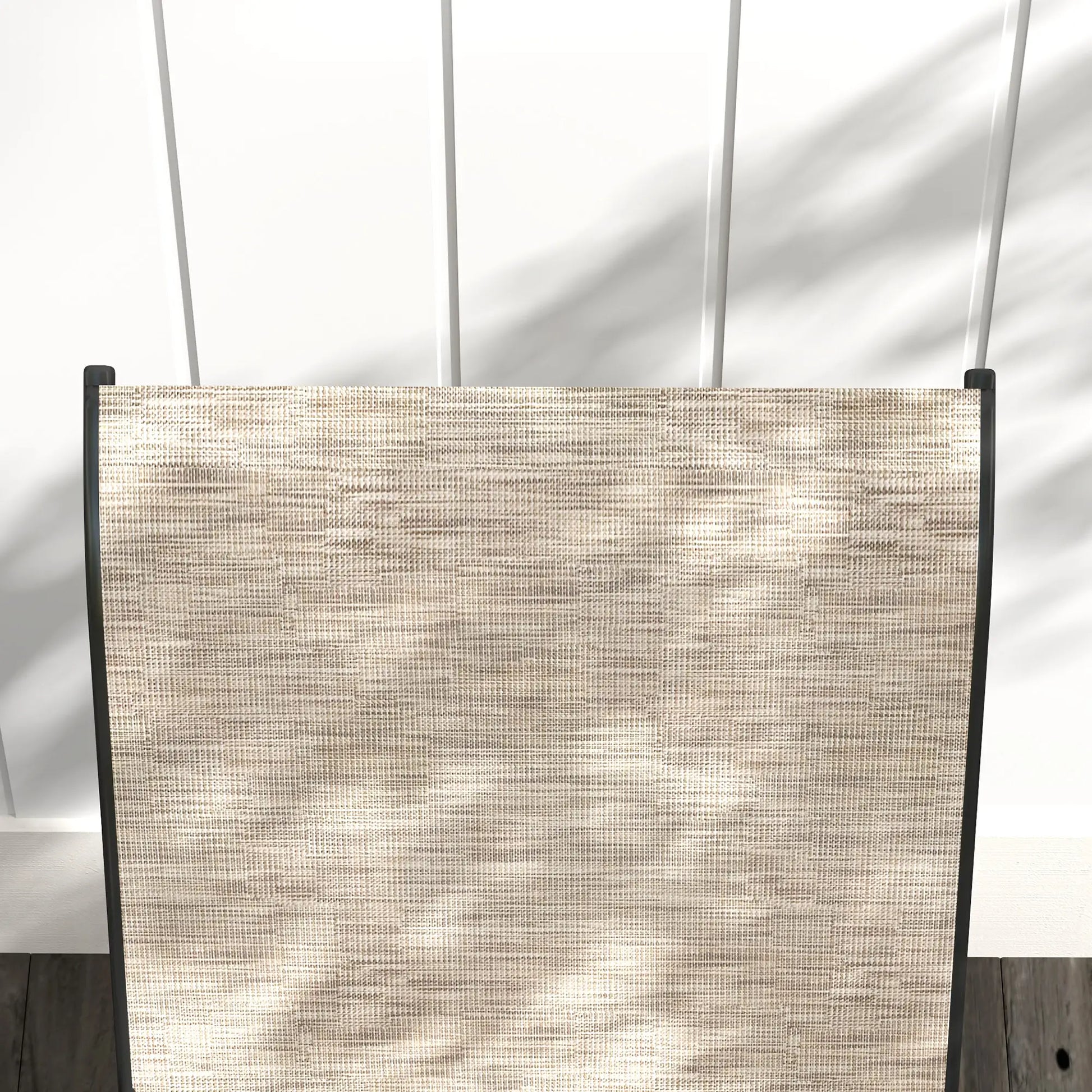 Outdoor Loveseat with Glass Table, Garden Bench, Breathable Mesh, Brown Outdoor Benches at Gallery Canada