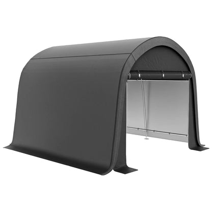 10' x 10' Outdoor Storage Tent, Heavy Duty Waterproof Shed for Bike, Motorcycle, Garden Tools Sheds at Gallery Canada