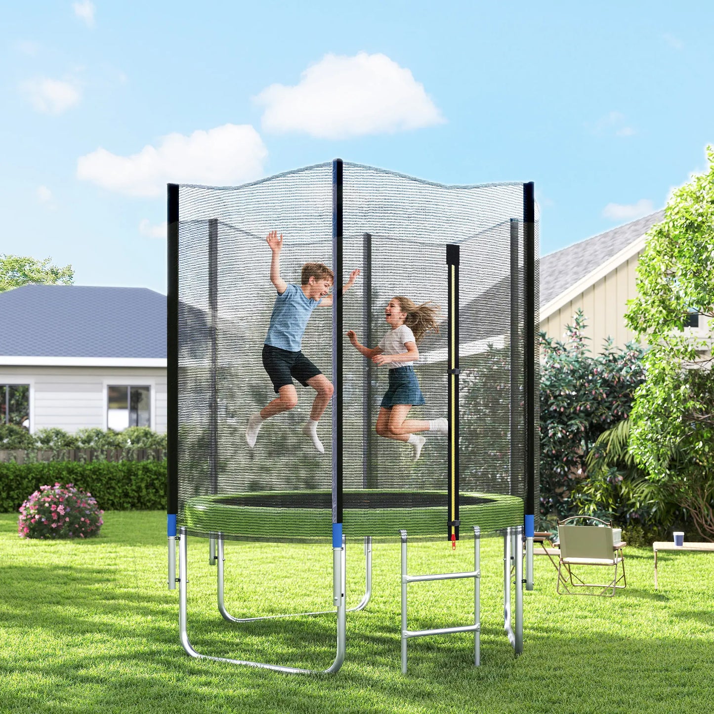 14FT Trampoline Spring Cover, Replacement Pad, Green Trampolines at Gallery Canada