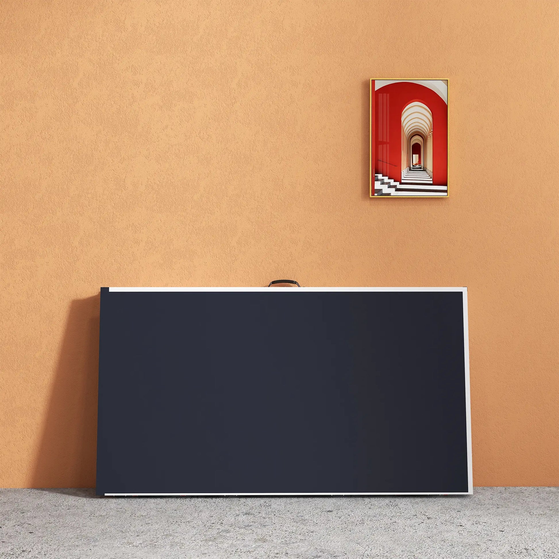 9' x 5' Full Size Table Tennis Table, Folding, Dark Grey Game Tables at Gallery Canada