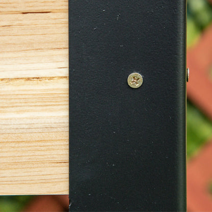 Raised Garden Bed, Elevated Planter Box, 47x24x29, Metal Frame, Wooden Pot Elevated Garden Beds at Gallery Canada