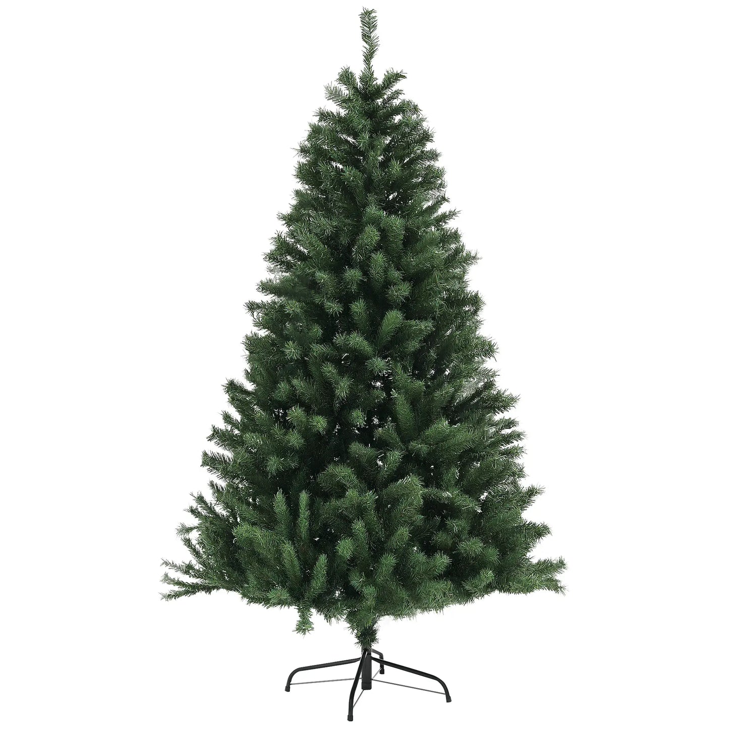 6ft Artificial Christmas Tree, Auto Open, Steel Base, Green Artificial Christmas Trees at Gallery Canada