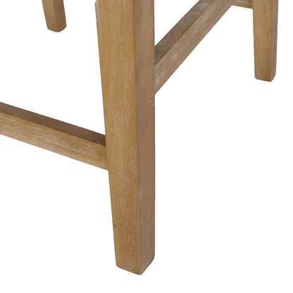 Upholstered Counter Stools, Rubberwood Frame, 24" L x 23" W x 39.5" H, Brown Bar Stools at Gallery Canada
