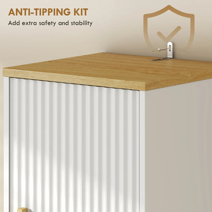 Tall Bathroom Storage Cabinet With Drawer, Adjustable Shelves, White Freestanding Bathroom Cabinets at Gallery Canada