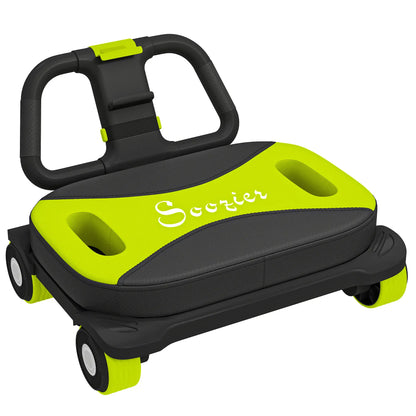 Ab Wheel Roller, Automatic Rebound, Core Trainer With Phone Holder Strength Training Equipment Black, Green at Gallery Canada