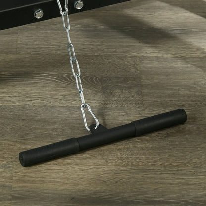 Smith Machine, Power Cage w/ Adjustable Bench, Barbell Bar, Cable Pulley, 15-Level Squat Rack Power Towers at Gallery Canada