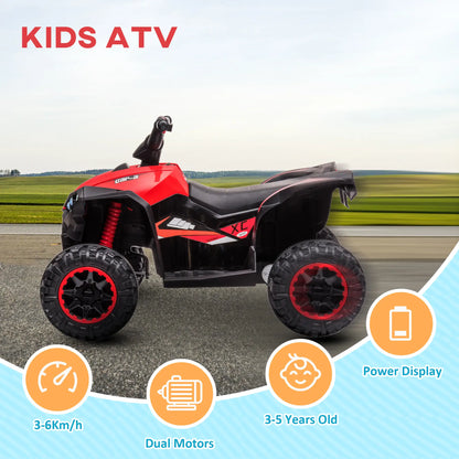 Kids 4 Wheeler Quad, Music, Headlights, High Low Speed, 3-5 Years, Red Electric Toy Cars at Gallery Canada