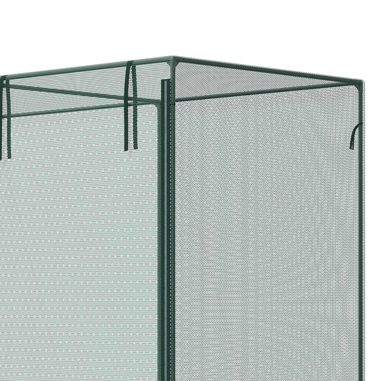6.5 x 3.3ft Crop Cage, Plant Protector, Zippered Door, Storage Bag, Green Walk In Greenhouses at Gallery Canada