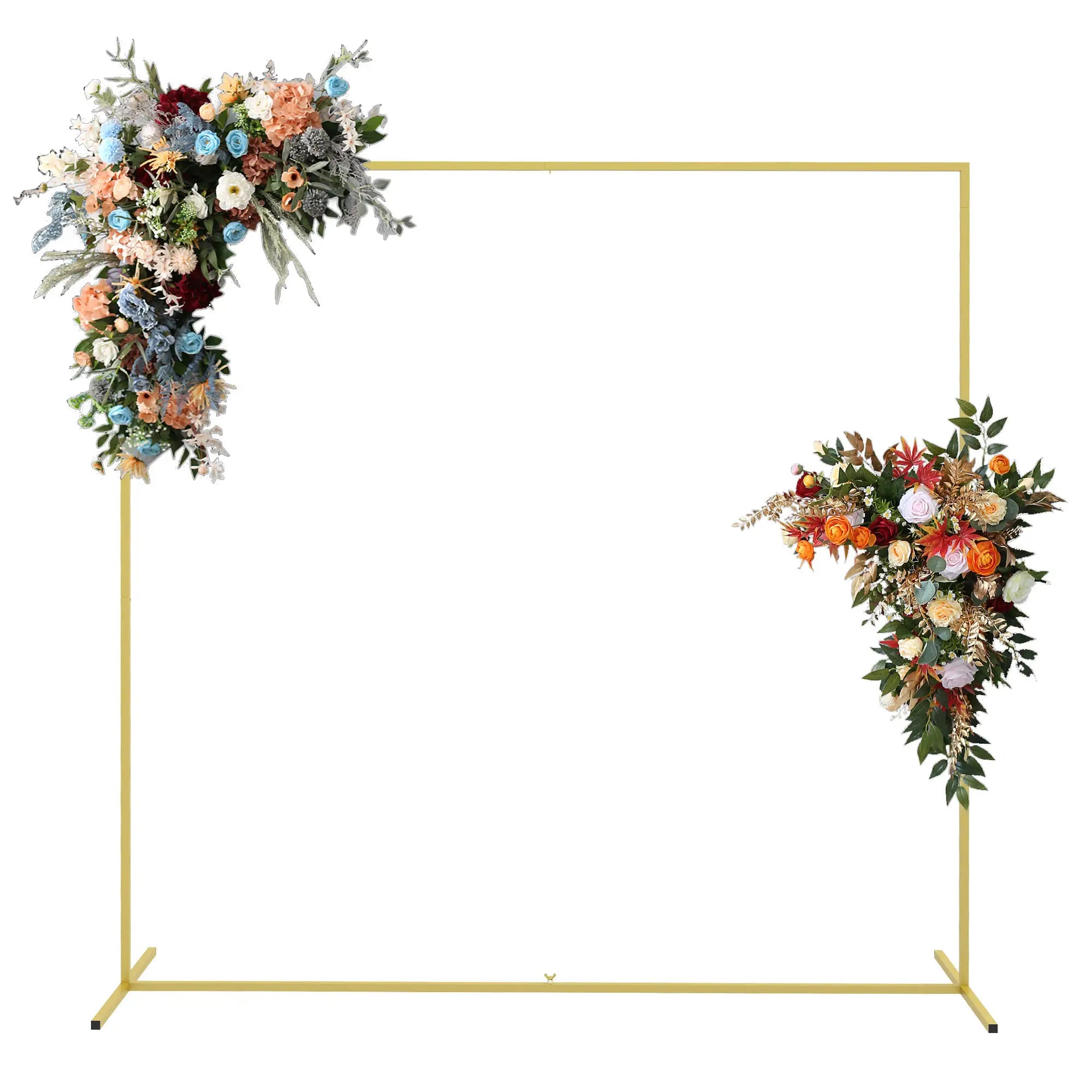 6.6 x 6.6FT Backdrop Stand, Square Metal Wedding Arch, Gold Garden Arches at Gallery Canada