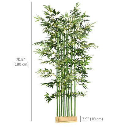 5ft Artificial Bamboo Tree, Faux Plant, Pine Wood Base, Indoor Decor Artificial Trees at Gallery Canada
