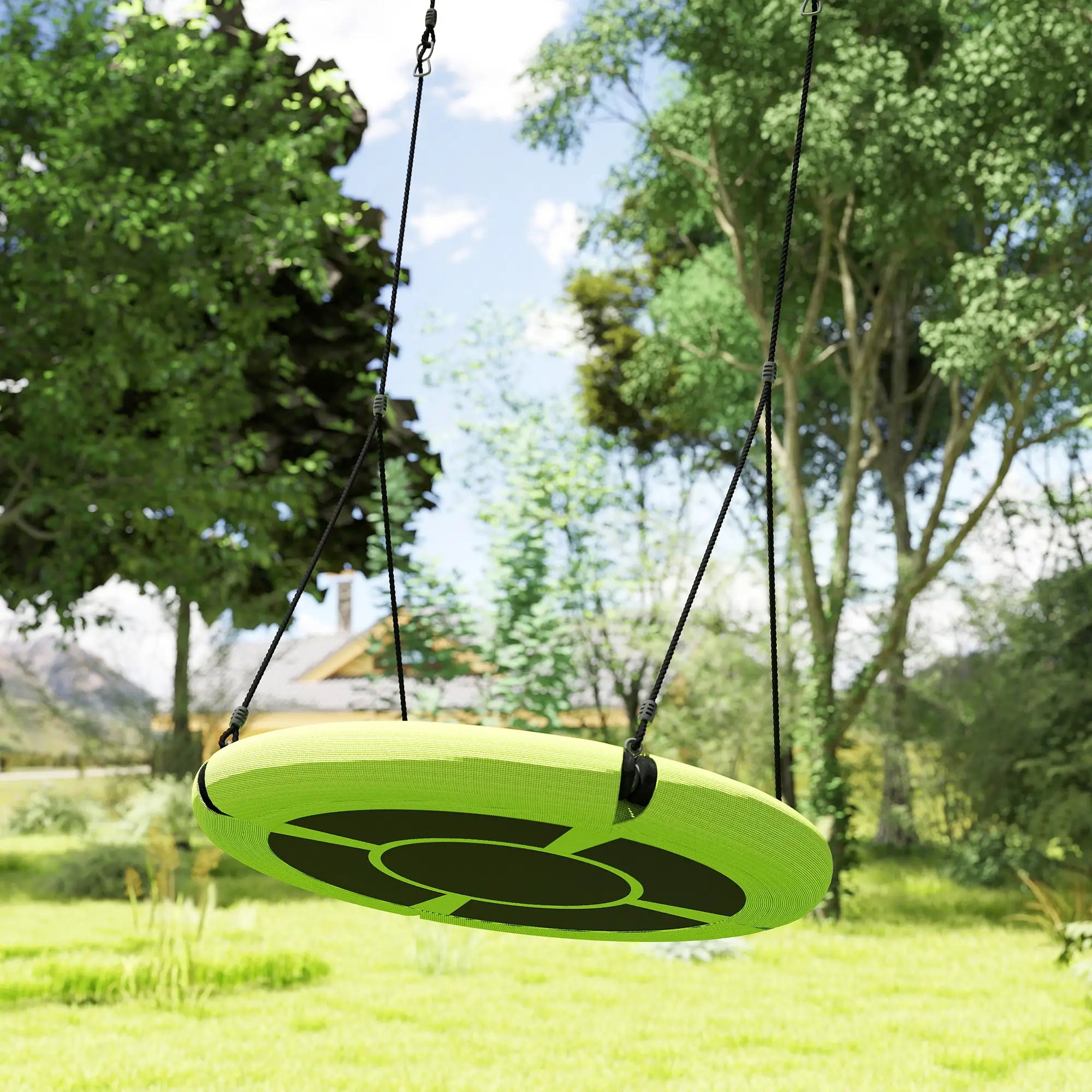 100cm Diameter Nest Seat For Kids, Height Adjustable, Outdoor Playground Garden Gym Sets & Swings at Gallery Canada
