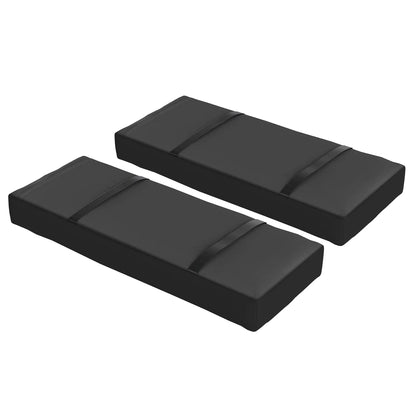 2PCS Patio Umbrella Base Weight Bag, 55 lbs, Black Umbrella Bases Black at Gallery Canada