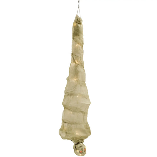 Hanging Mummy, Upside Down Cocoon Dead Body Decoration, 6Ft Halloween Decorations Yellow-Green at Gallery Canada
