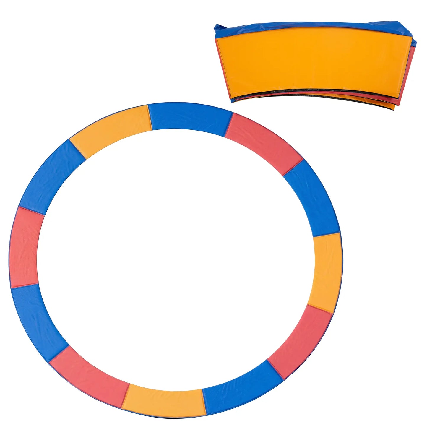 12ft Trampoline Pad, 144 Spring Safety Cover, EPE Foam, Colorful Trampolines at Gallery Canada