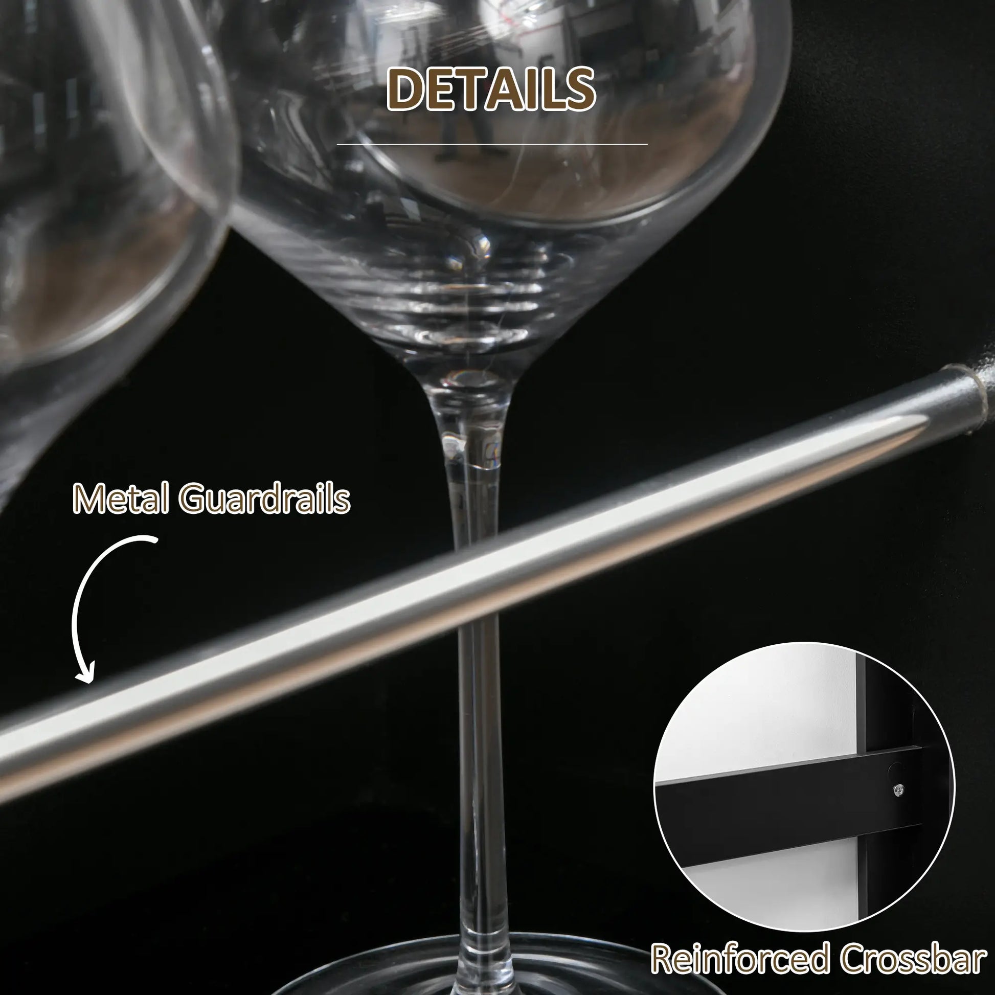 Modern Bar Table, Counter Height, 3 Storage Shelves, Black Bar Tables & Dining Tables at Gallery Canada