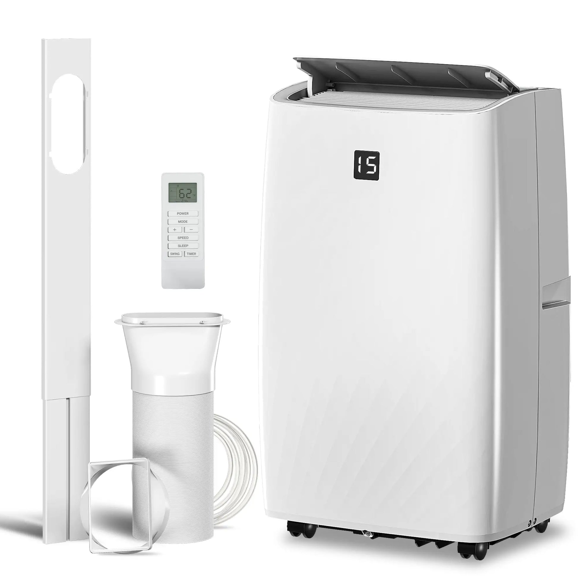 14000 BTU Portable Air Conditioner, Dehumidifier, Fan, 700 Sq. Ft, Cool Air Conditioner White at Gallery Canada