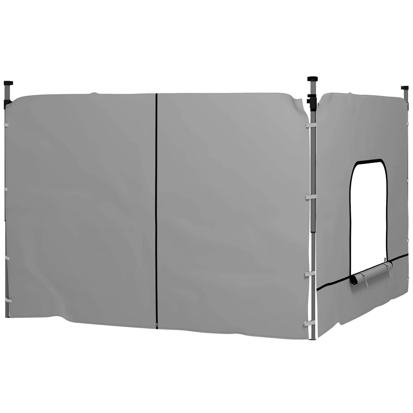 Instant Canopy Sidewall, Zipper Mesh Window, 10 x 10 ft, 2 Pack Gazebo Sidewalls at Gallery Canada