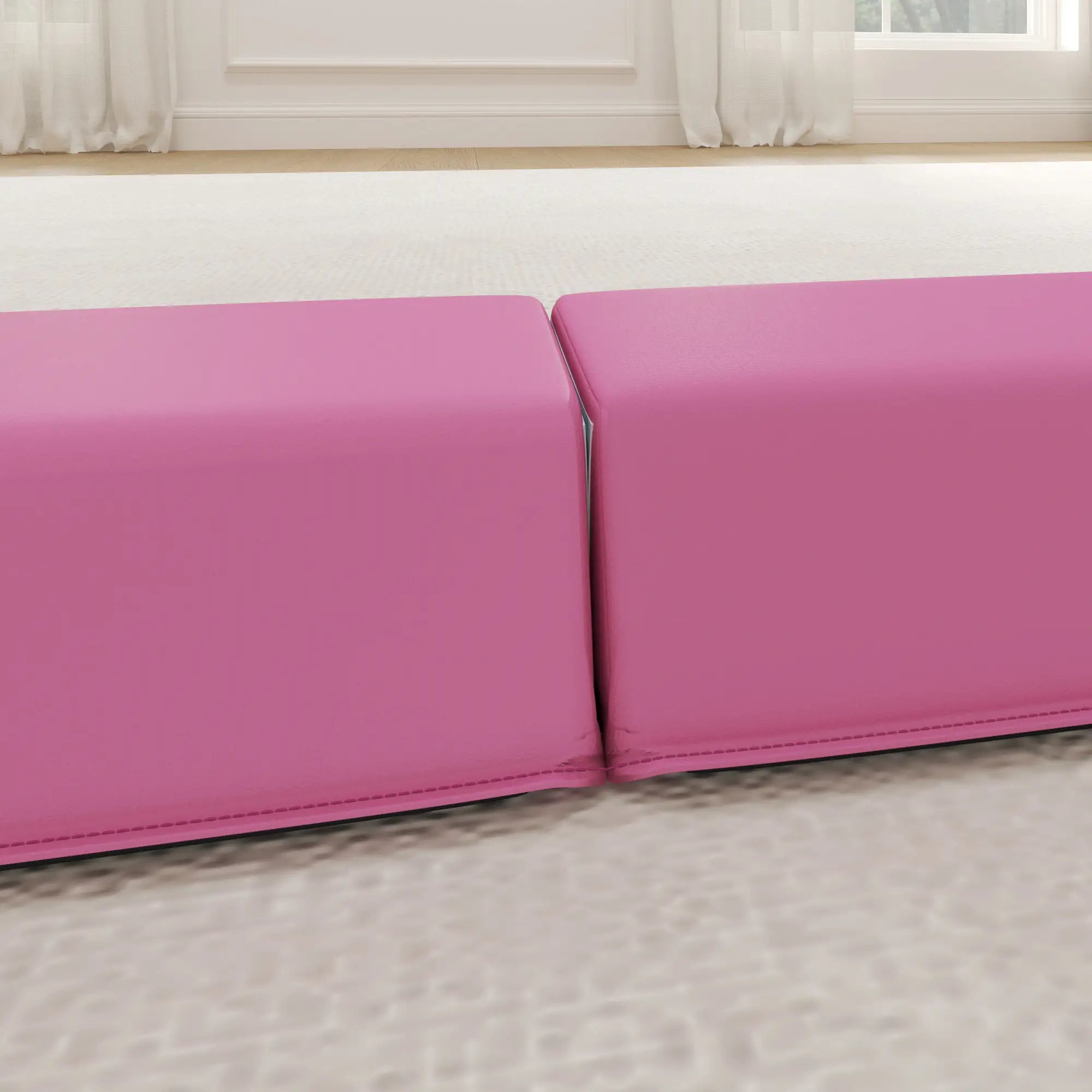 7.7ft Folding Balance Beam, Gymnastics Equipment, Anti-Slip, Red Gymnastics Mats at Gallery Canada