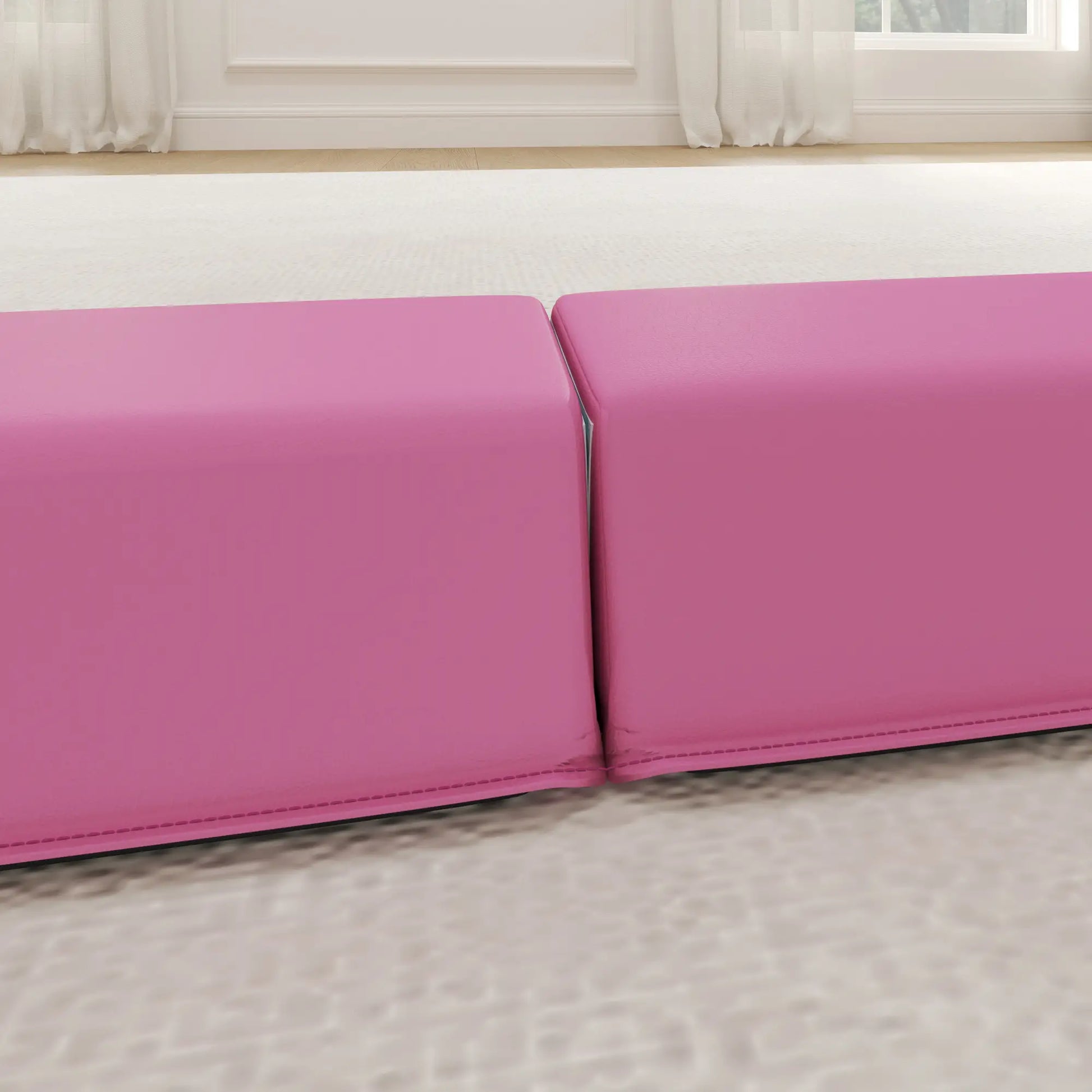 7.7ft Folding Balance Beam, Gymnastics Equipment, Anti-Slip, Red Gymnastics Mats at Gallery Canada