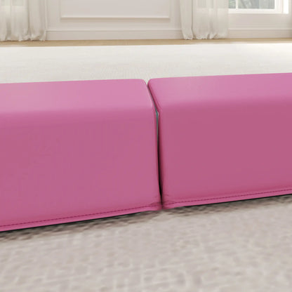 7.7ft Folding Balance Beam, Gymnastics Equipment, Anti-Slip, Red Gymnastics Mats at Gallery Canada