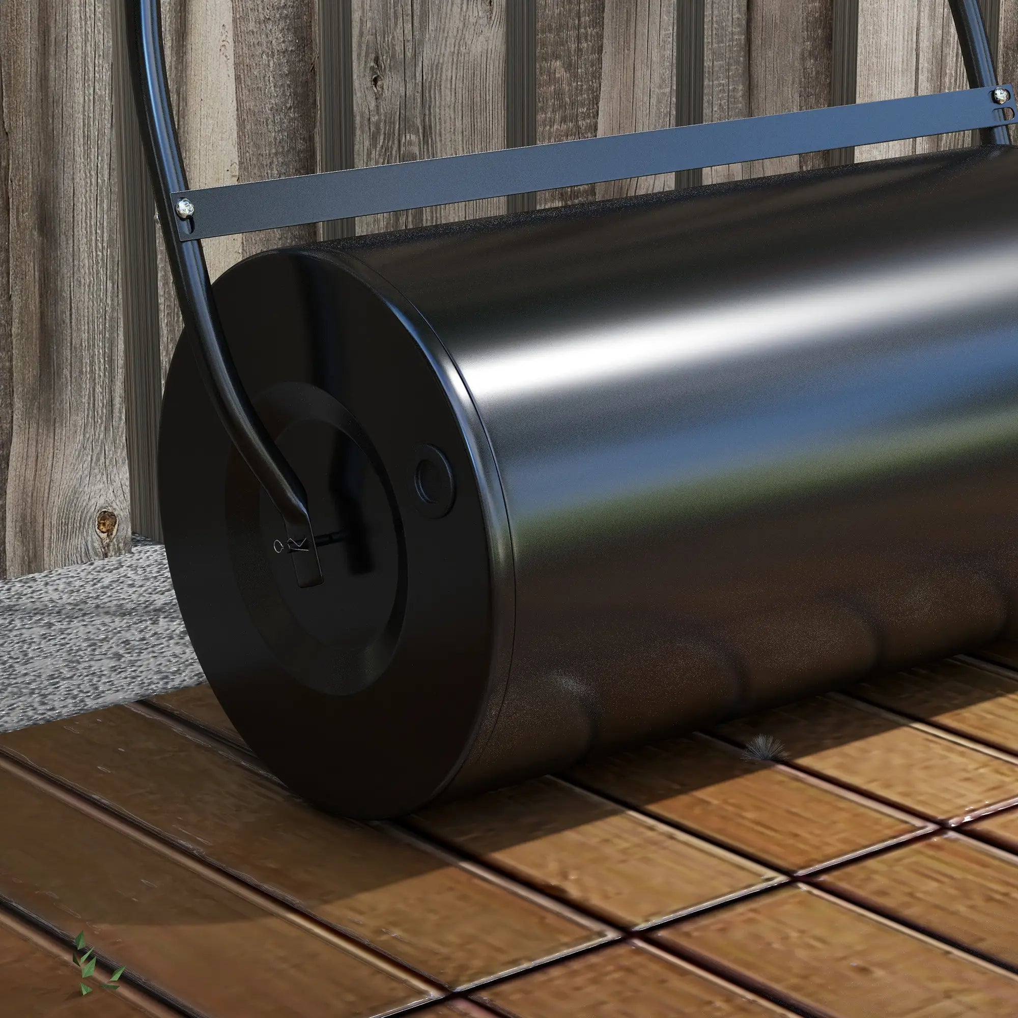 22 Heavy Duty Lawn Roller, 12 Gal Water/Sand, Black Lawn Rollers at Gallery Canada