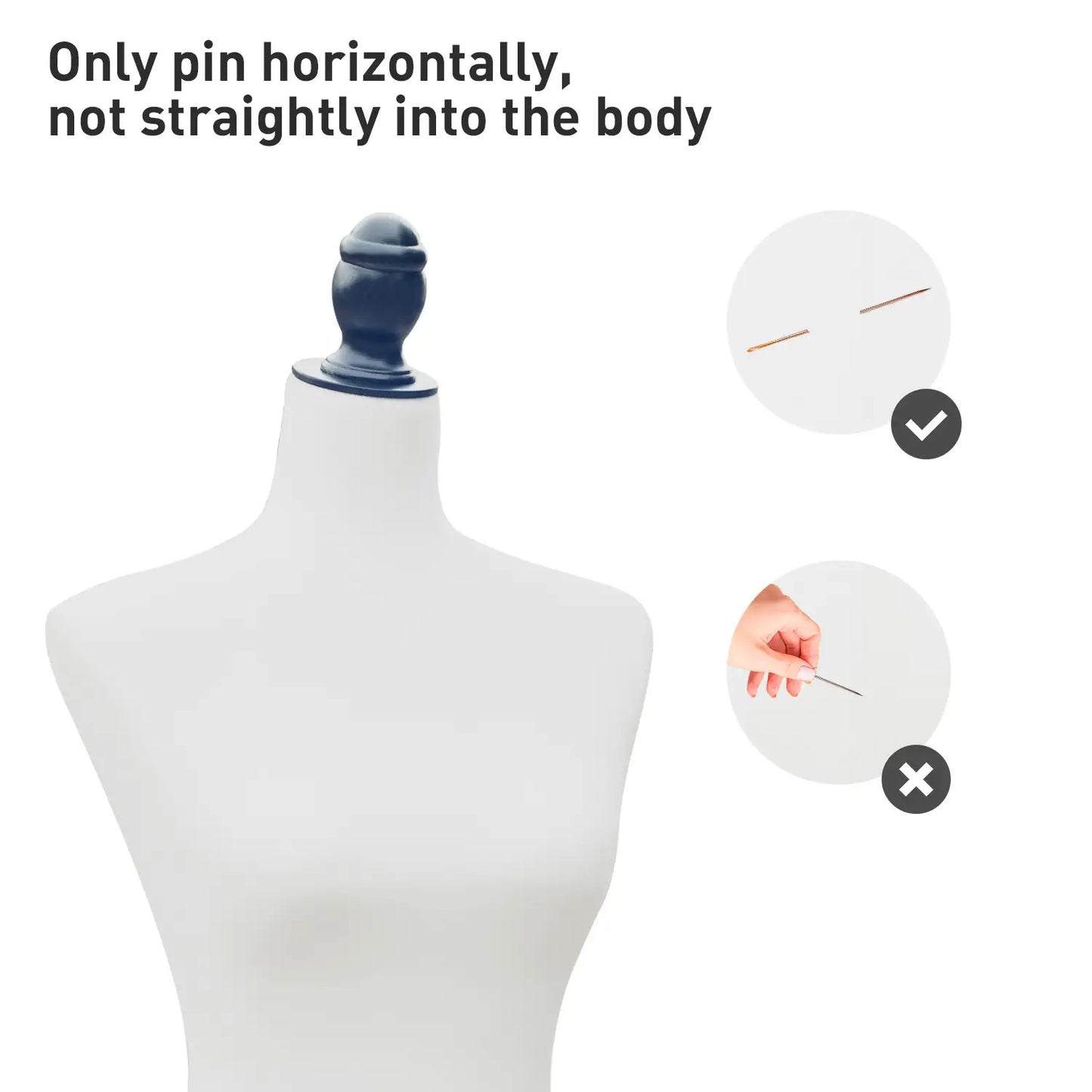 Female Mannequin Dress Form Torso, Dressmaker Stand, White Dress Form & Mannequins at Gallery Canada