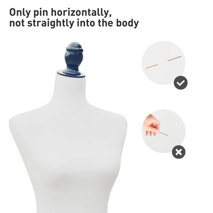 Female Mannequin Dress Form Torso, Dressmaker Stand, White Dress Form & Mannequins at Gallery Canada