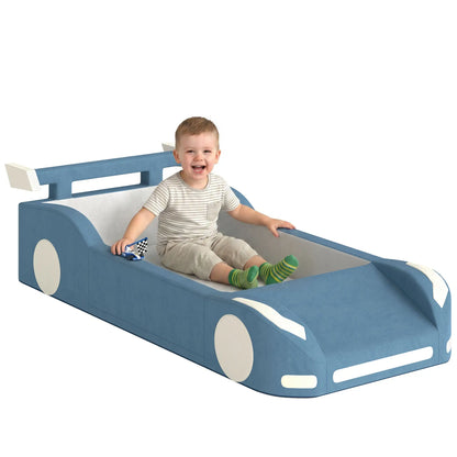 Foam Climbing Blocks, Ball Pit & Toddler Bed, 18-72 Months, Blue