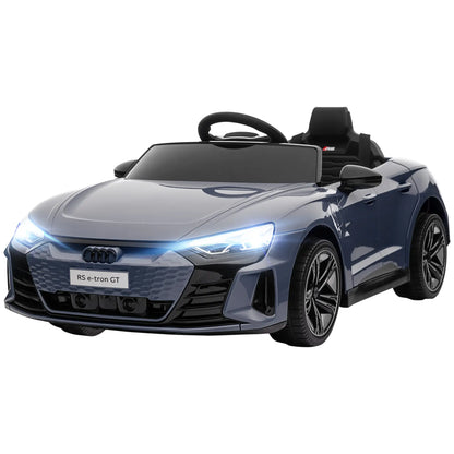 12V Ride-On Car With Remote Control, 3.1 MPH, Grey Electric Toy Cars Grey at Gallery Canada