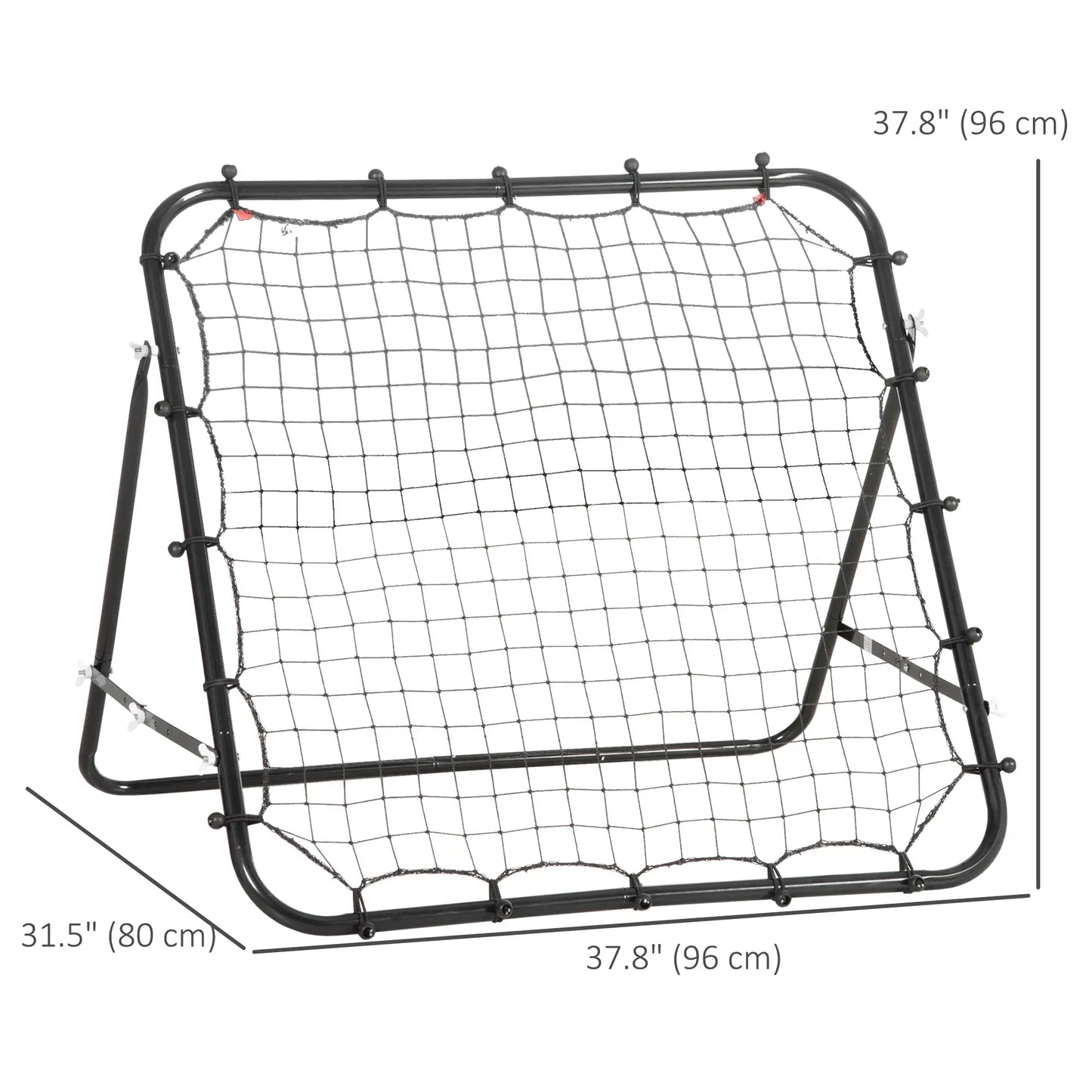 Volleyball Rebounder Net, Football Training Aid, Kickback Target, Black Football at Gallery Canada