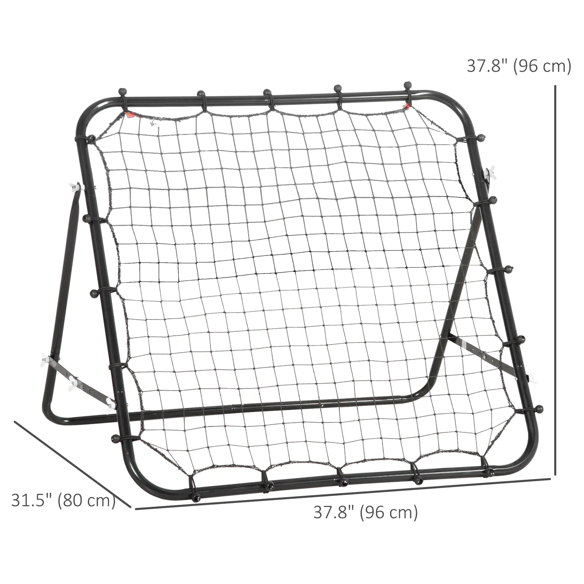 Volleyball Rebounder Net, Football Training Aid, Kickback Target, Black Football at Gallery Canada