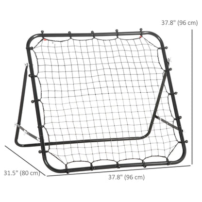 Volleyball Rebounder Net, Football Training Aid, Kickback Target, Black Football at Gallery Canada