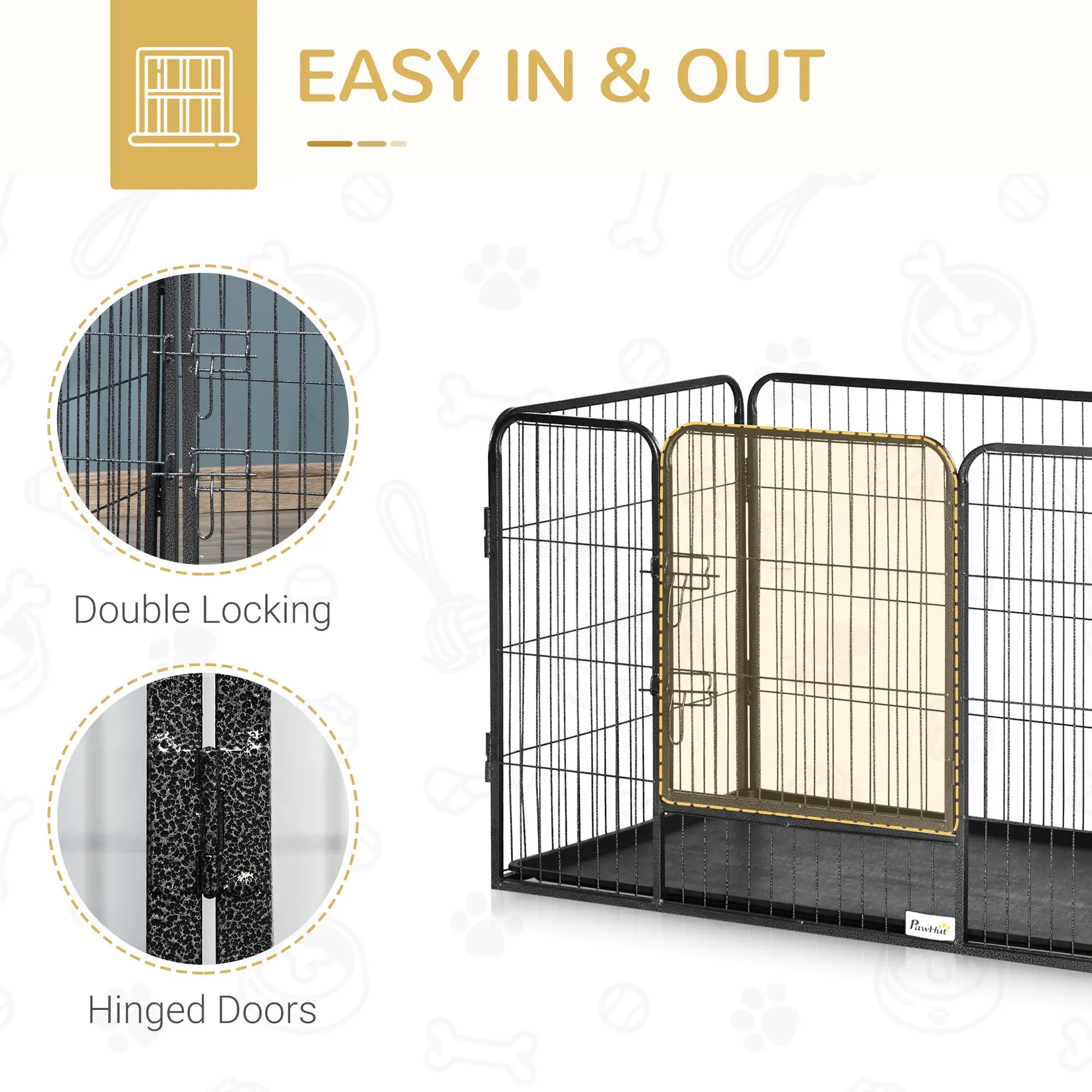 4 Panel Dog Playpen, 28