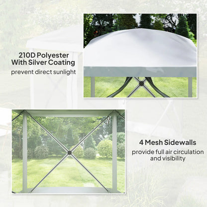 Pop-Up Tent, Foldable, Zippered Door, Ground Stakes, Fits 3-4, Light Grey Pop Up Canopies at Gallery Canada
