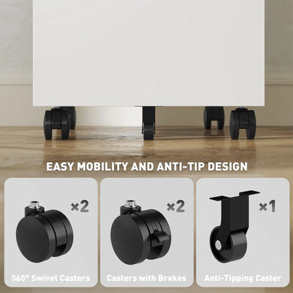 3 Drawer Steel Filing Cabinet with Lock, Hanging Bar, White Office Cabinets & Cupboards at Gallery Canada