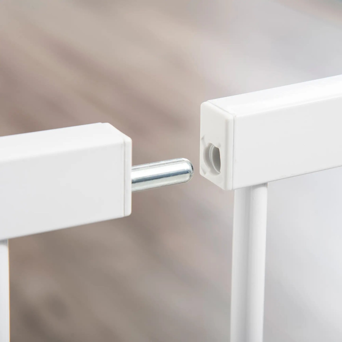 30"-52" Extra Wide Pet Gate, Small Door, 30"H, White Houses, Kennels & Pens at Gallery Canada