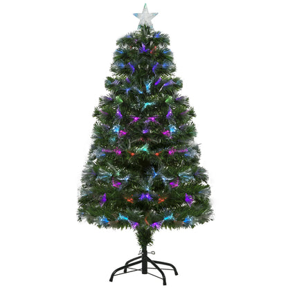 4ft Pre-Lit Fiber Optic Christmas Tree, Artificial Spruce, Star Top Artificial Christmas Trees at Gallery Canada