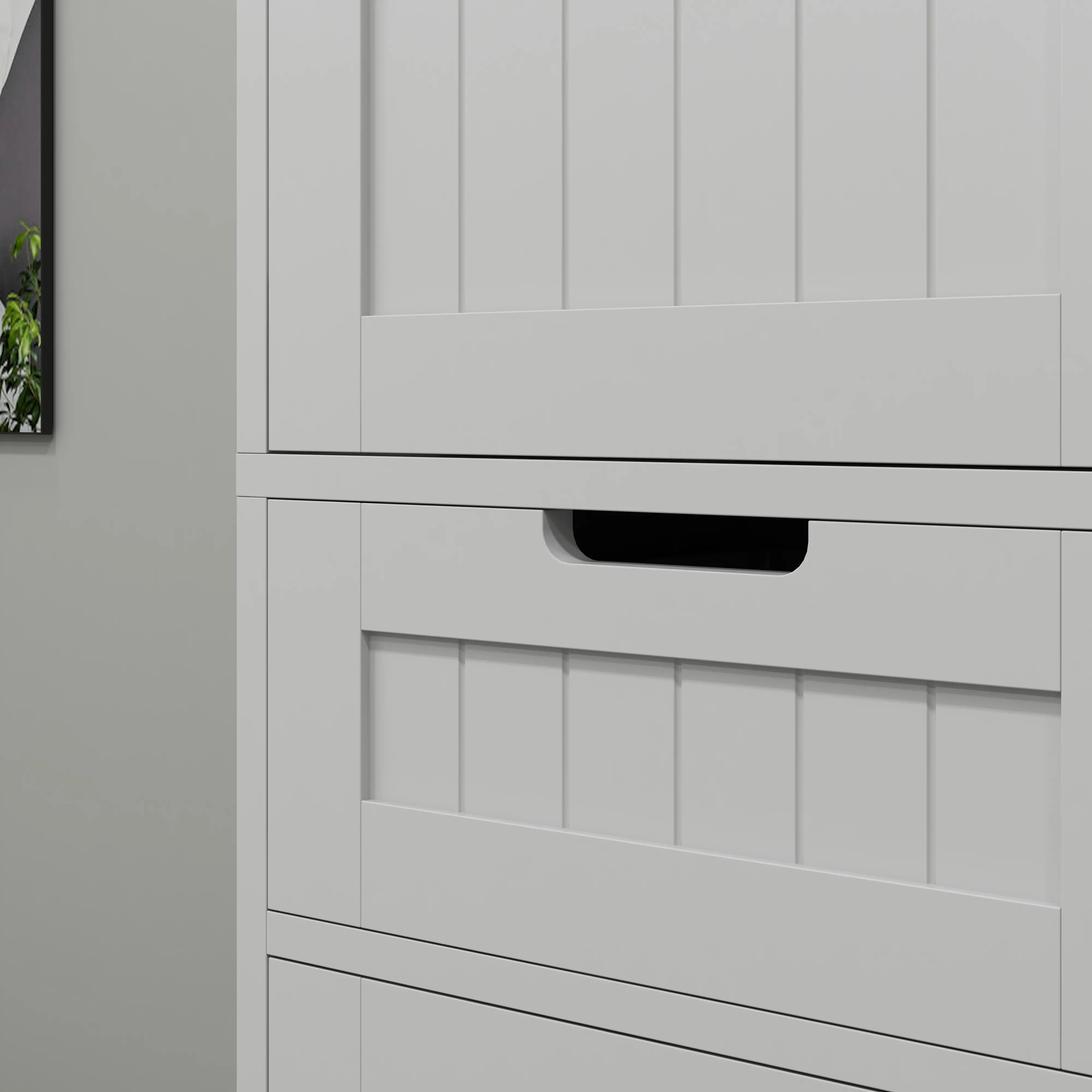 Freestanding Bathroom Cabinet with Drawer and 2 Doors, Tall Bathroom Cupboard for Kitchen, Study, Living Room Bathroom Cabinets at Gallery Canada