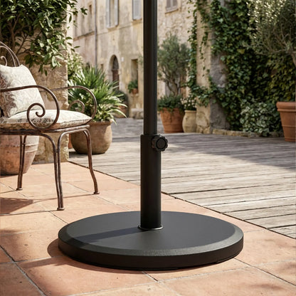 29 lbs Cement Patio Umbrella Base, 19" Heavy Duty Parasol Stand Holder Umbrella Bases at Gallery Canada