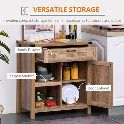 Rustic Barn Door Storage Cabinet, Modern Farmhouse Buffet Sideboard, Light Oak Bar Cabinets at Gallery Canada