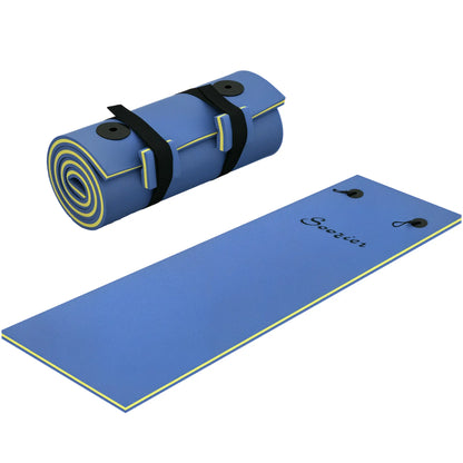 6.5' x 2' Roll-Up Pool Float Mat, for Lake, Ocean, Pool, Blue Water Sports & Boating Supplies at Gallery Canada
