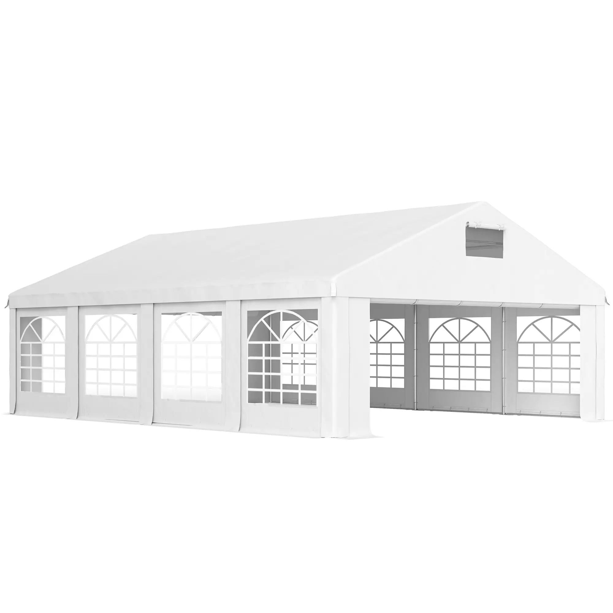 19.6' x 26' Heavy Duty Party Tent, Outdoor Canopy with Removable Sidewalls Canopy Tents at Gallery Canada