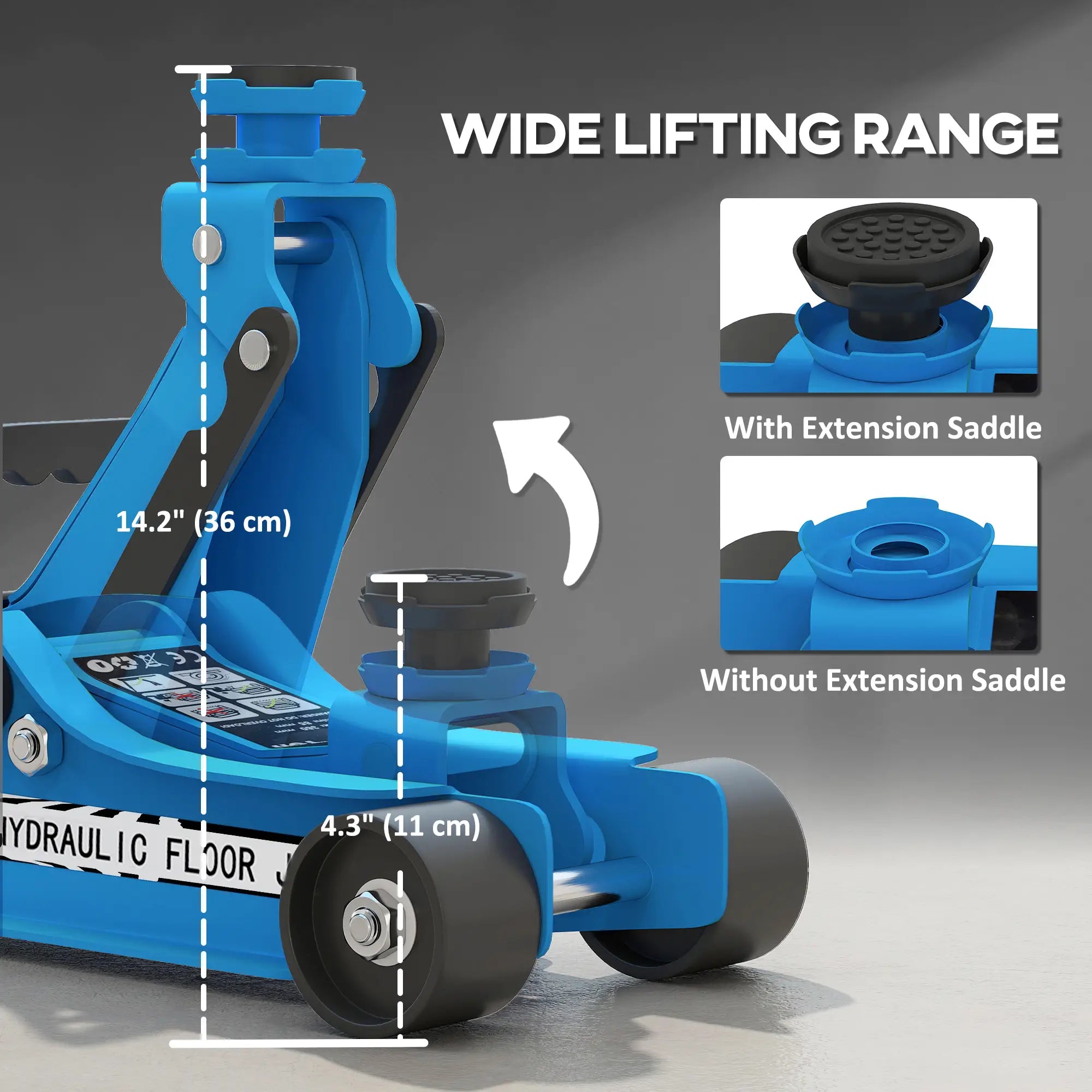 Hydraulic Racing Floor Jack, 3.1