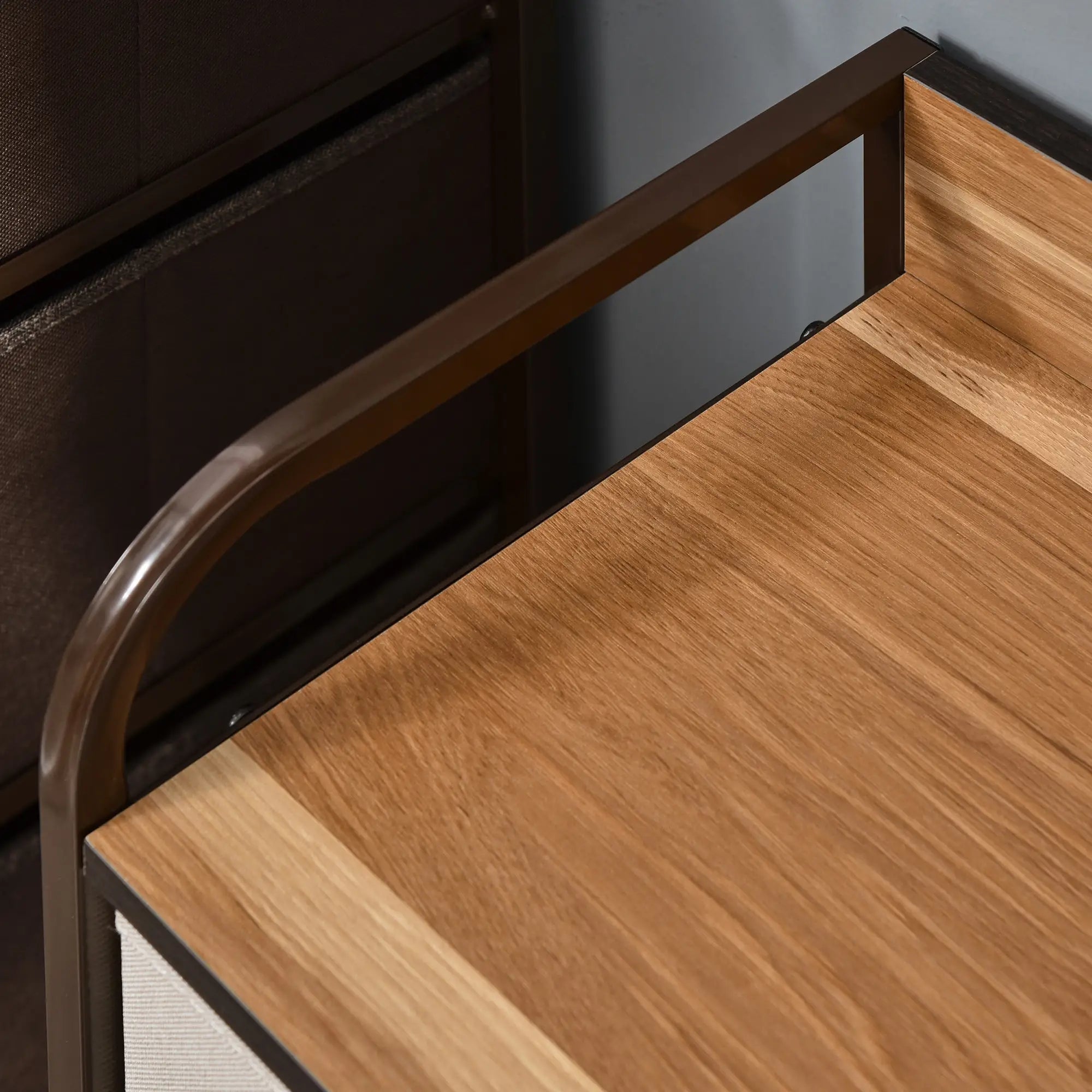 5-Bin Dresser Storage Tower, Fabric Bins with Metal Frame Storage Cabinets at Gallery Canada