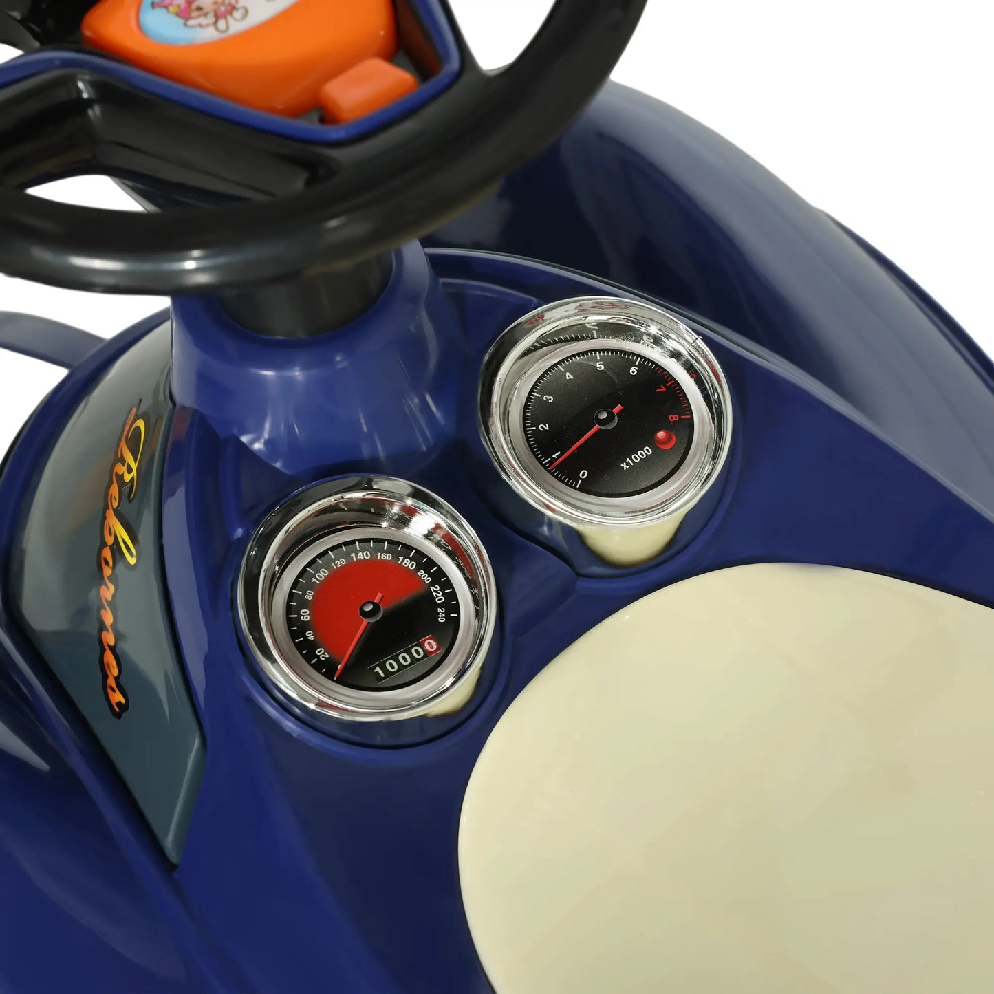 Baby Push Car, Music Horn Light, Dark Blue Push Cars for Toddlers at Gallery Canada