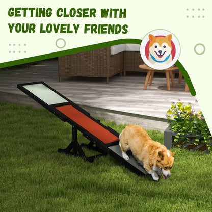 Wood Pet Seesaw, Dog Agility Training Equipment, Weather Resistant, Black Dog Agility Training Equipment at Gallery Canada